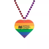 Heart Pride Medallion Beads