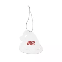 Acrylic Style Santa Ornament