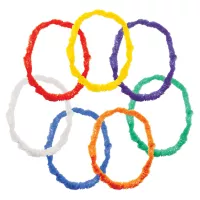 33'' Plastic Leis ½'' Thick