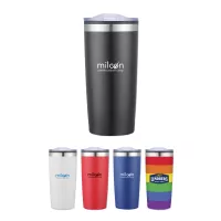 20 Oz. Double Wall Vacuum Tumbler w/Plastic Liner