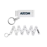 18" Folding Ruler w/Keyhain