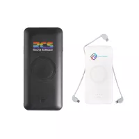 5000 mAh Universal Power Bank w/Wireless Charging