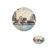 Round Absorbent Stone Coaster