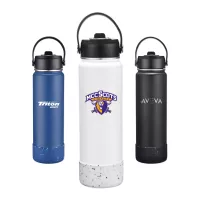 27 Oz. Vacuum Bottle w/Silicone Bottom