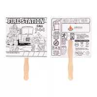 Fire Safety Hand Fan