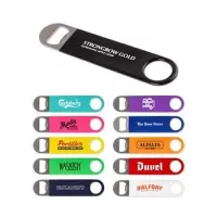 Vinyl Wrapped Paddle Style Bottle Opener