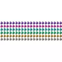 42" Flat Beads Necklace