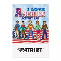 I Love America Activity Pad