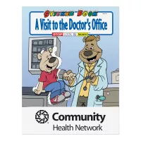 Visit to Doctor's Office Stickers Book