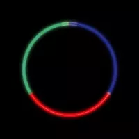 22" Tri-Color Lite-Rope