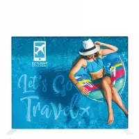 ONE CHOICE - 10 Ft. Fabric Display - Straight Double-Sided Graphic Package