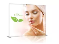 EZ Tube Display 8ft Straight -- Single-Sided Package
