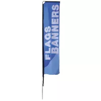 Medium Mamba Flag - Spike Base Single-Sided Graphic Package