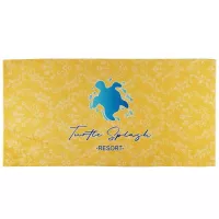 Subli-Plush Velour Beach Towel