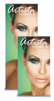 36 in. Silverstep - 92"h Fabric Graphic Package