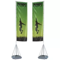 Mondo Flagpole 17 ft. Double-Sided Graphic Package