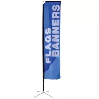 Medium Mamba Flag - X-Base Single-Sided Graphic Package