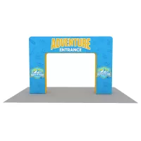 16ft Wallbox Arch Fabric Display
