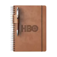 Preston Spiral Journal Pen Combo
