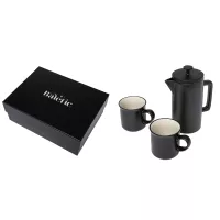 Highland Porcelain French Press Coffee Set