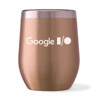 Small Talk Metallic 300 Ml / 10 Oz Stainless Steel Stemless Cup