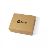 2-Piece Eco Gift Box With Recycled Crinkle Paper
