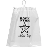 Cotton-Draw Plastic Bags - 16x18x4