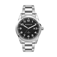 42mm Ss, Silver Case, 3-Hand Mvt, Dte