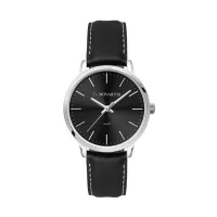 30.5mm, Silver Metal Case, 3-Hand Mvt