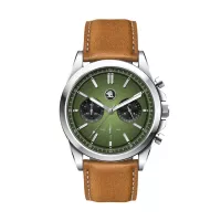 41mm, Silver Metal Case, Chrono Mvt