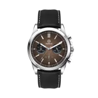 41mm, Silver Metal Case, Chrono Mvt