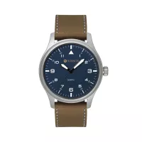 40mm, Silver Metal Case, 3-Hand Mvt