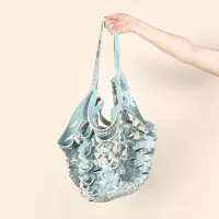Seaside Velvet Neoprene Tote