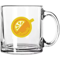 Glass Coffee Mug 13 oz.