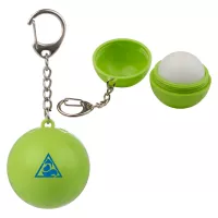 Recycled Pickleball SPF15 Lip Balm Keychain