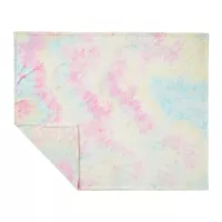 Tie Dye Flannel Fleece Blanket