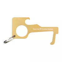No Contact Keychain Bottle Opener