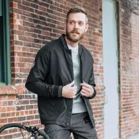 Mens HARGRAVE Roots73 Varsity Jacket