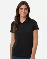 Adidas® Women's 4-Way Stretch Printed Polo