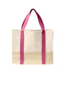 Port Authority® Straw Market Tote