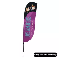 10.5' Value Feather Sail Sign Kit Single-Sided w/ Spike Base