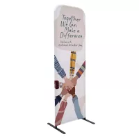 2'W x 72"H LiteWay EuroFit Straight Wall Kit