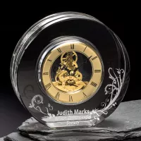 New York Clock - Gold