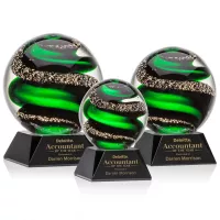 Zodiac Award on Sheffield Base - Black