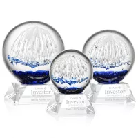 Starburst Award on Sheffield Base - Clear
