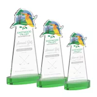 EdgeCraft Tapered Award on Alberton - Green (via Air)