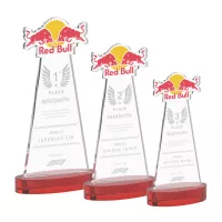 EdgeCraft Tapered Award on Alberton - Red (via Air)