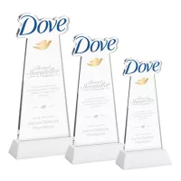 EdgeCraft Tapered Award on Hartford - White (via Air)