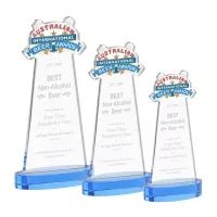 EdgeCraft Tapered Award on Alberton - Sky Blue (via Ocean)