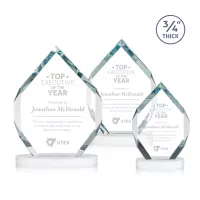 Royal Diamond Award on Alberton Base - White